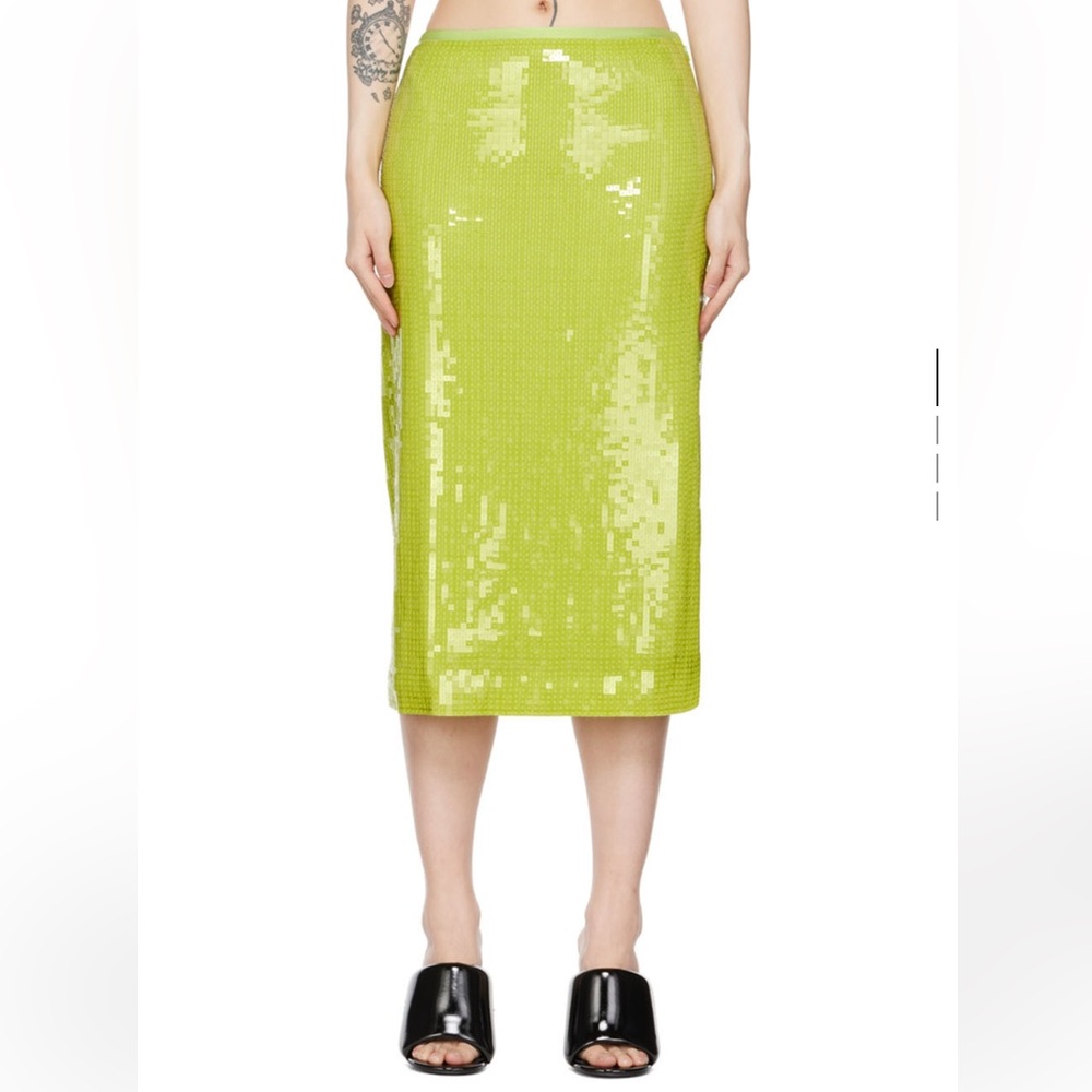Helmut Lang sequin skirt